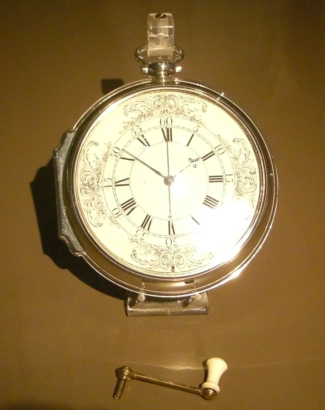 John Harrison’s H4 marine chronometer on display in Greenwich