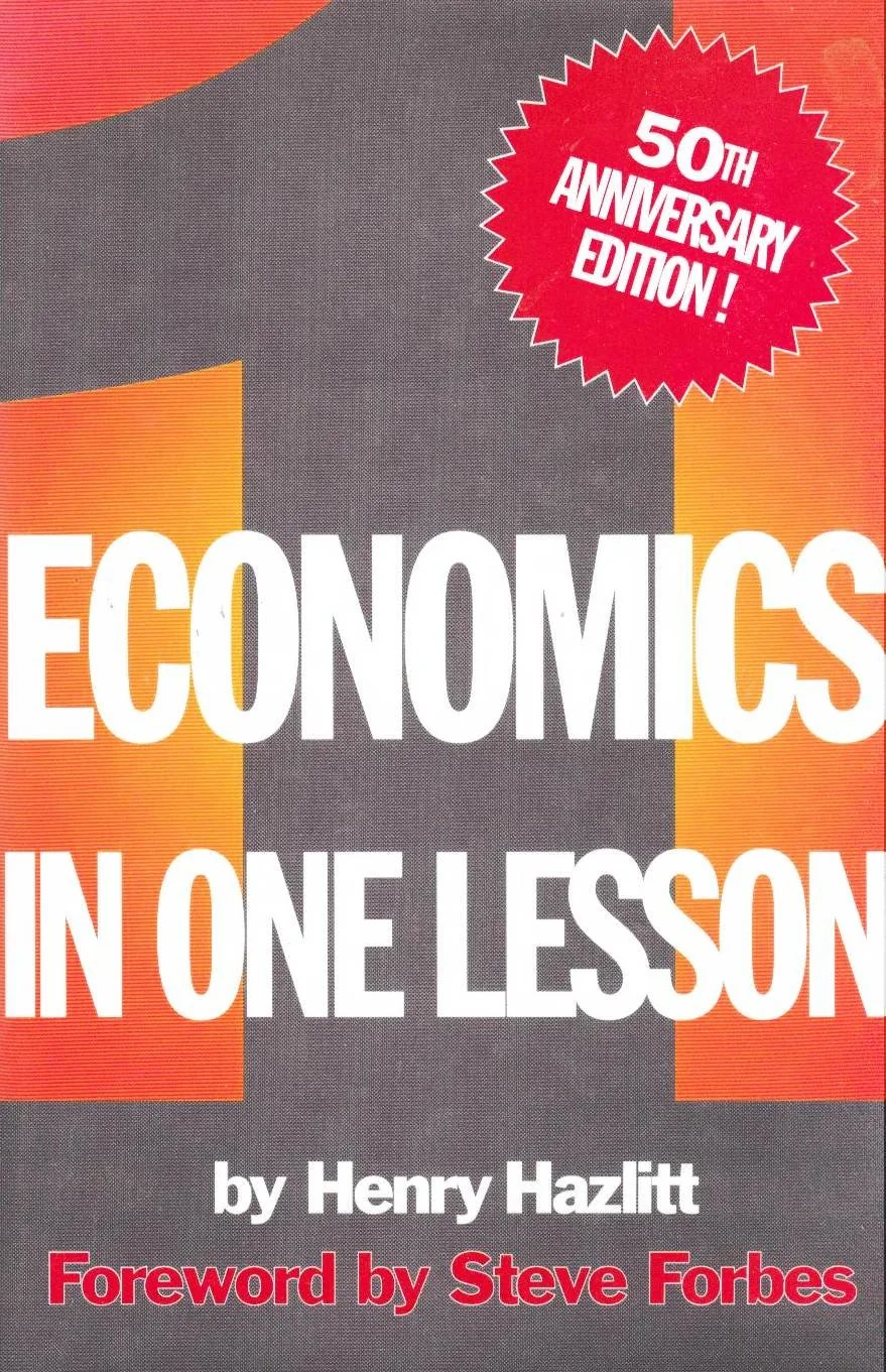 Portada de Economics in One Lesson