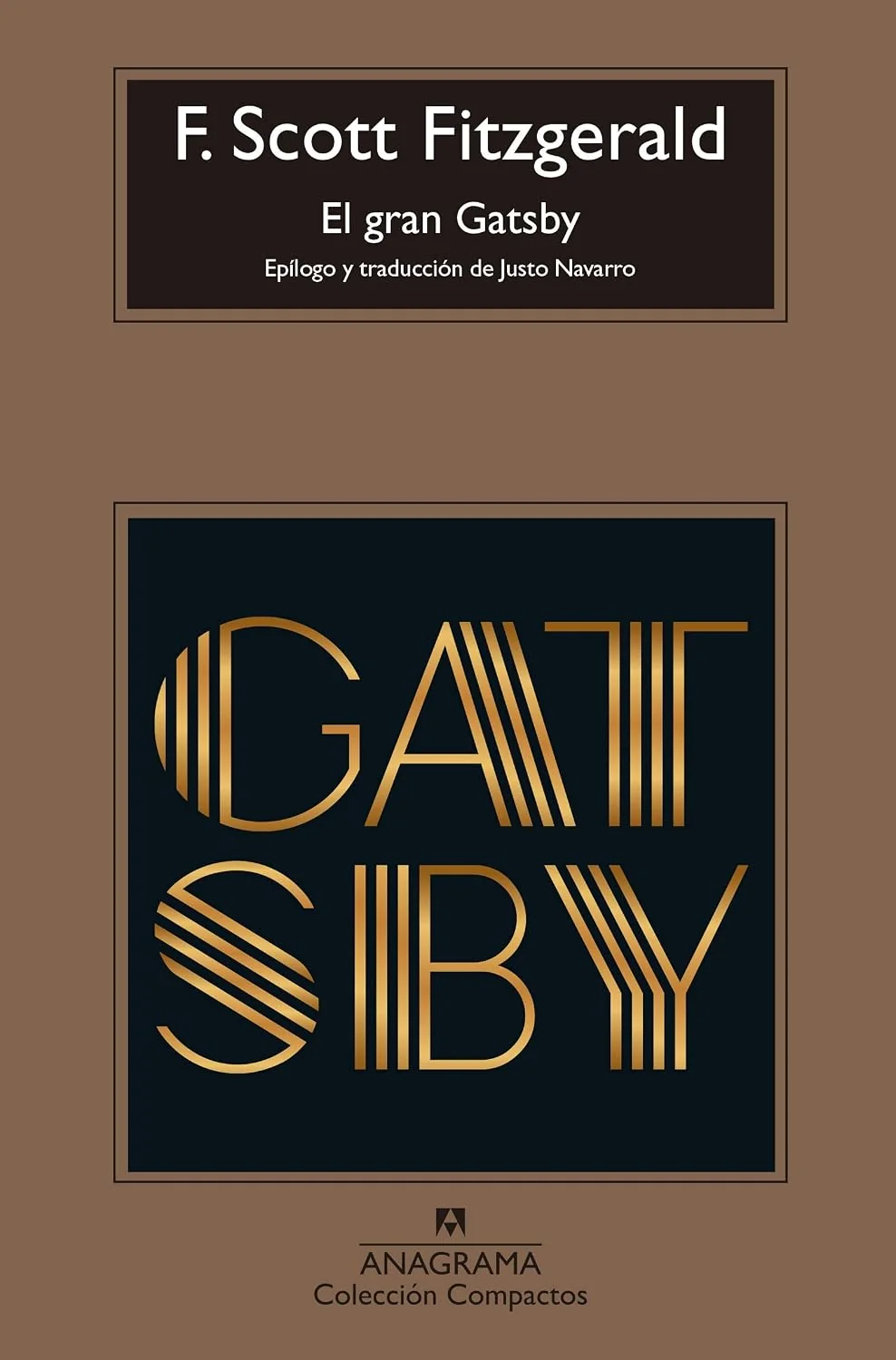 Portada de El gran Gatsby
