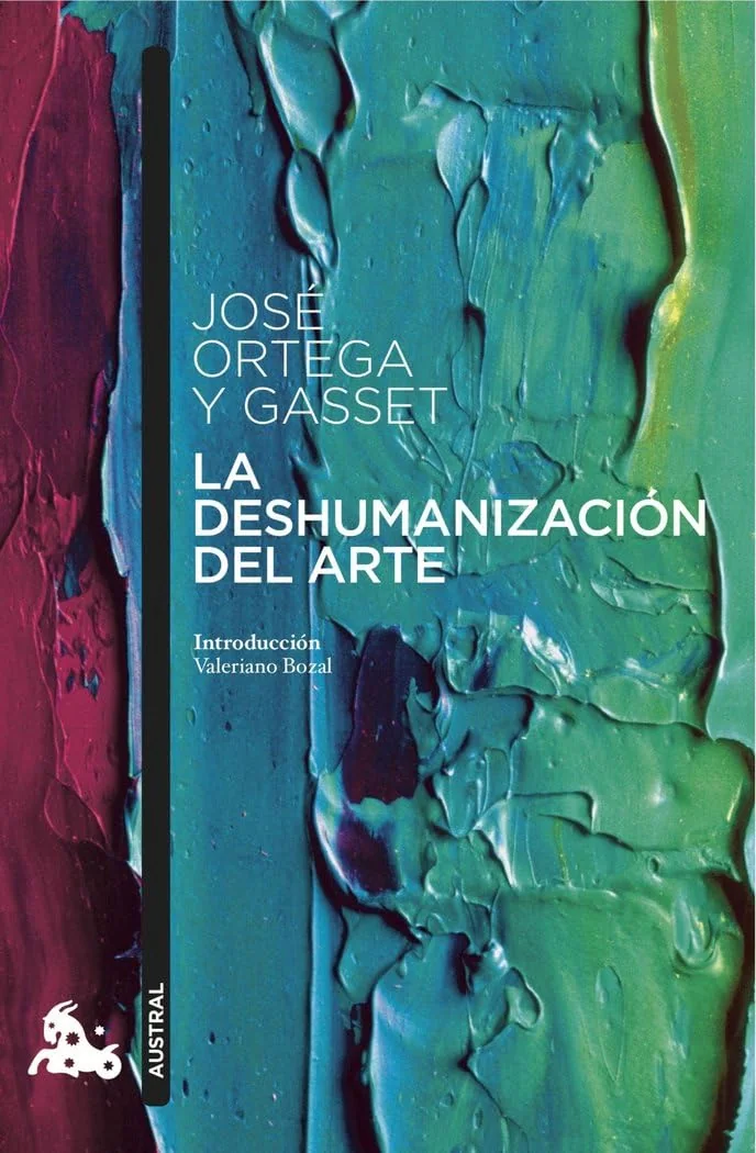 Portada de La deshumanización del arte