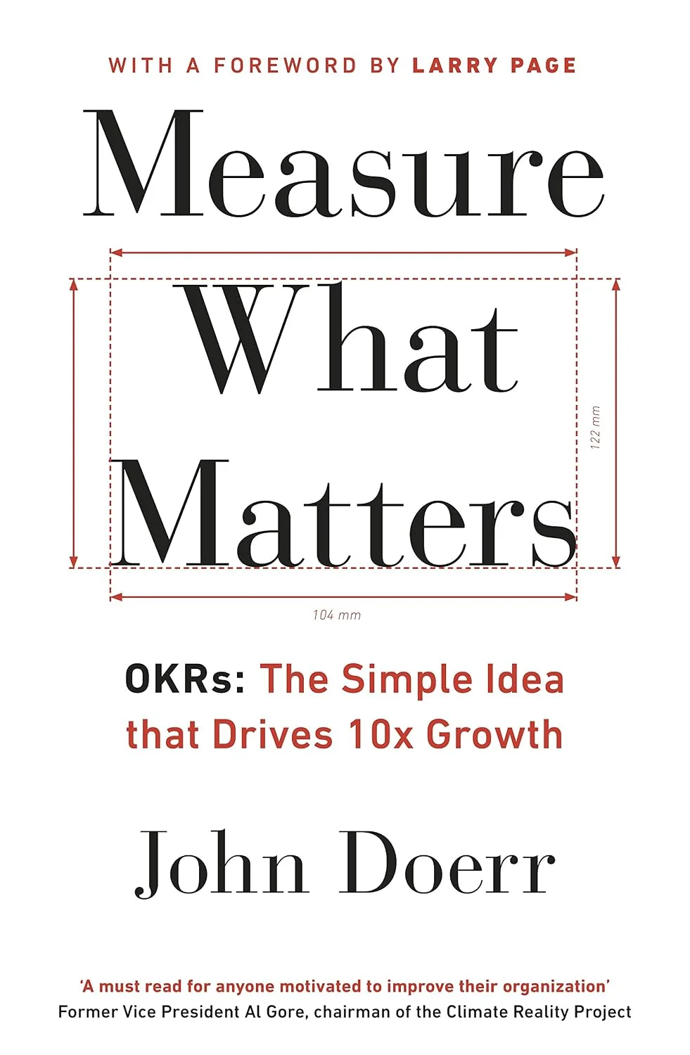 Portada de Measure What Matters