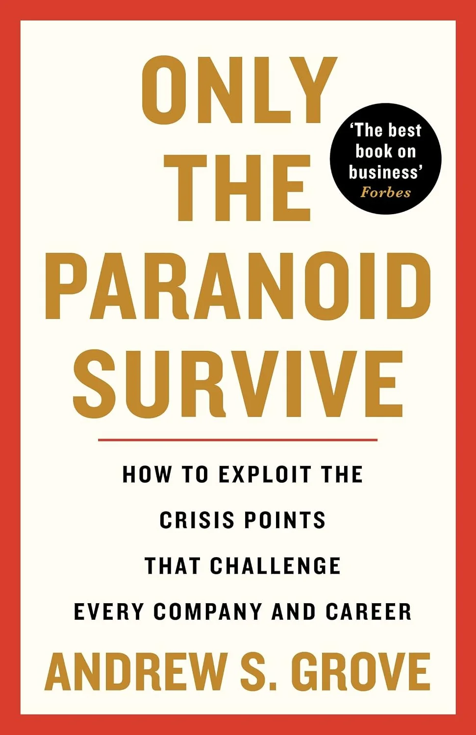 Portada de Only the paranoid survive