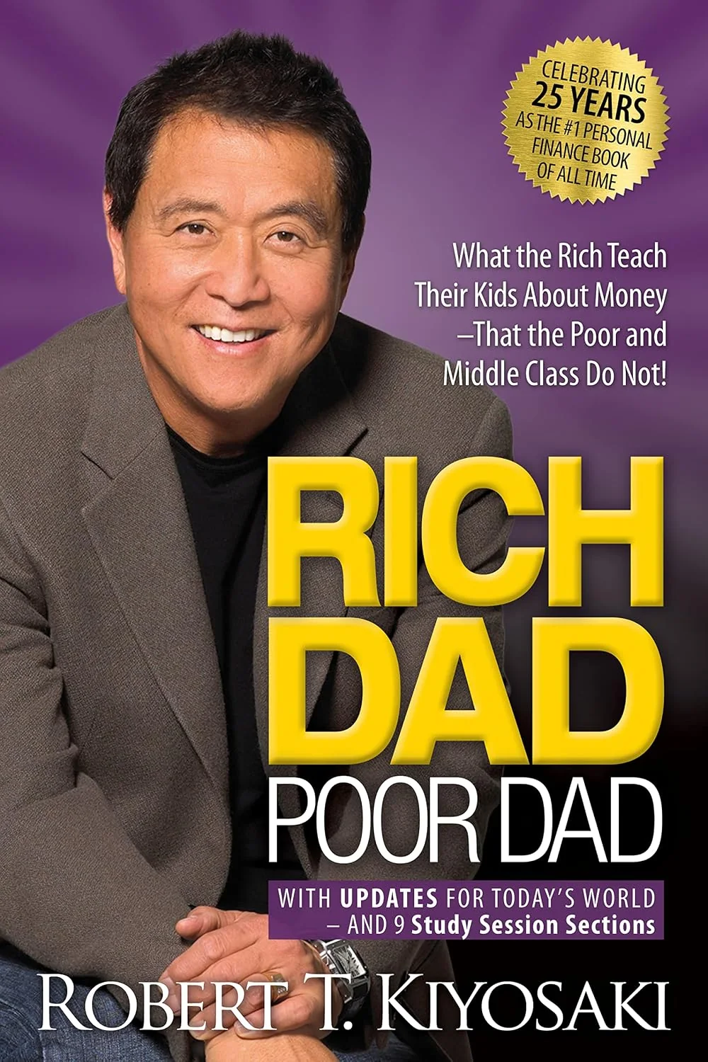 Portada de Rich Dad Poor Dad: What the Rich Teach Their Kids About Money—That the Poor and Middle Class Do Not!