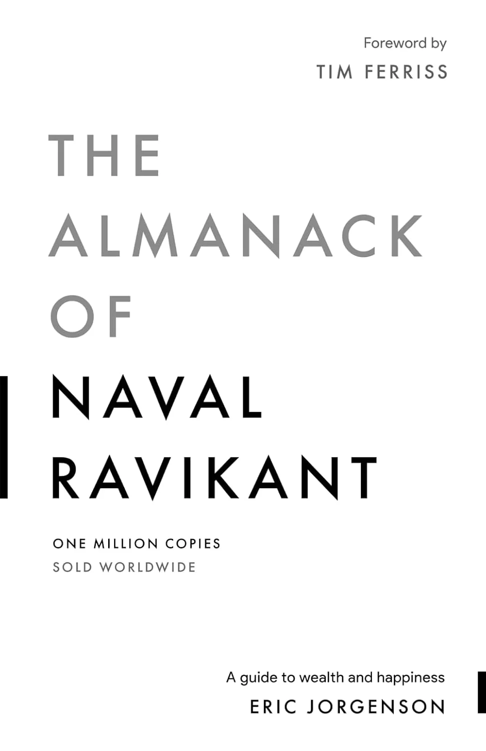 Portada de The Almanack of Naval Ravikant