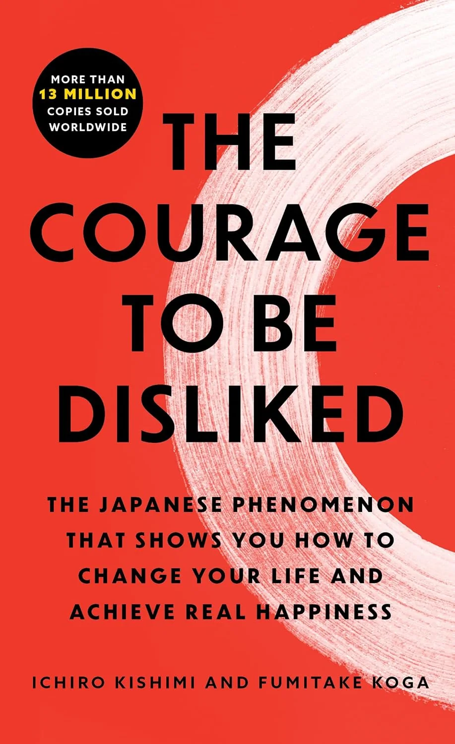 Portada de The courage to be disliked