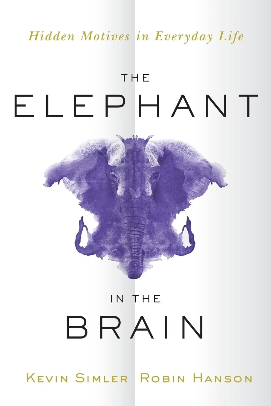 Portada de The elephant in the brain
