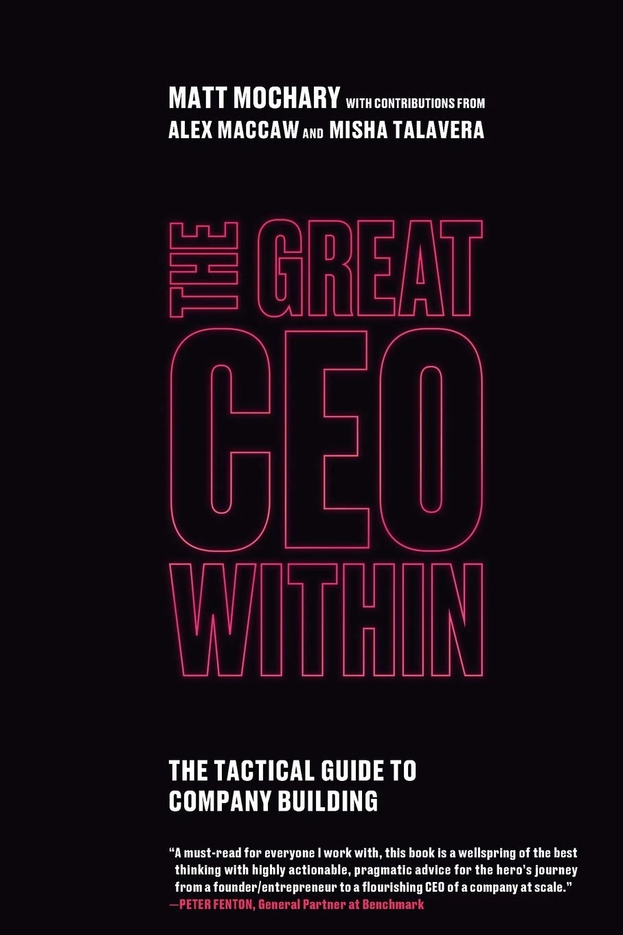 Portada de The Great CEO Within